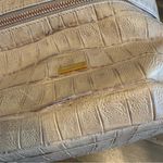 Giorgio Armani  Faux Croc Train Case Travel Bag Makeup Cosmetic Cream Zip Around Photo 9