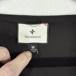 Tuckernuck Black Long Sleeve Mini A-Line Square Neck Middleton Dress Size M Photo 2