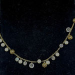 Cookie Lee  Gold & White Necklace Photo 0