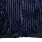 LuLaRoe Velvet Cardigan Bomber Jacket Blue 3XL Photo 5