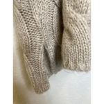 Pinch Chunky Cable Knit Women’s Pullover Sweater Gray/Beige/Neutral EUC Sz M/L Gray Size M Photo 7