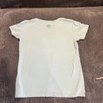 Life is Good Crusher Tee Women Blue Medium V Neck Golden Retriever USA Wine Photo 6