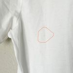 J.Crew Factory Top Womens USA Swimming Graphic T-Shirt White 100% Cotton Small Photo 7