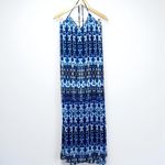 Show Me Your Mumu Erlyn Dress Size XS Blue Maxi Halter Photo 2