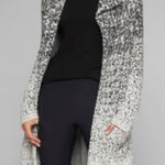 Athleta Cashmere Wool Blend Alice Midnight Wrap Long Cardigan Sweate sz XL Photo 0