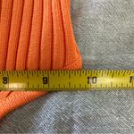 Meshki  Women’s Morgan Halter Knit Maxi Dress Size Small In Tangerine NEW Photo 6