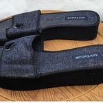 Ann Taylor Denim Open Toe Slipper Thong Photo 7