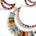 ZARA New!  Half Moon Bay Earrings Photo 5