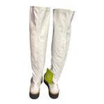 Gianni Bini New Sz 7 Marfisia Platform Over-Knee-Boot White Lightweight #S131-5 Photo 2