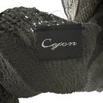 Cejon Gray Pleated Knit Scarf Wrap Photo 2