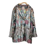 Johnny Was Alika Velvet
Geometric Silk Blazer Bohemian XXL Photo 4