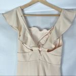 Lulus  Blush Pink Perfect Opportunity Ruffle Formal Maxi Gown Dress S Photo 5