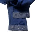 Hill House  The Luna Bodysuit Navy Blue Turtleneck Photo 1