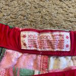 Xhilaration  Christmas Red, Green, White Plaid Pajama Shorts, Size S Photo 6