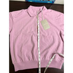 Everlane NWT Organic Cotton Polo Mauve Short Sleeve Knit Top Size Small Photo 7