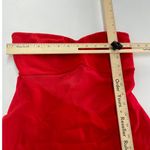 Victor Glemaud Dress Womens Small Red Strapless Mini Ponte‎ Sheer Panel Photo 8
