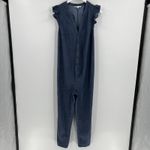 The Nines By Hatch Button Chambray Denim Jumpsuit Maternity Women’s‎ Size Small Blue Photo 3
