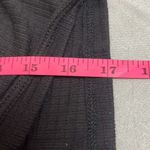 Project Social T Easy Breezy Crop Top Black Plunge Neck Twist Front Med NWT $68 Photo 8