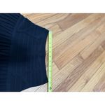 Herve Leger  Black Bandage Alena A-Line Lace Trim Skirt Photo 6