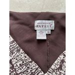 Adrianna Papell Vintage Dress Womens 10 Brown Silk Maxi Babydoll 90s Fairy Party Photo 3