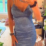 Windsor Blue Lace Dress Photo 0