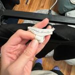 Painted Threads Black Skirt Elastic Waistband Circle Skirt Photo 1