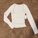 Long sleeve top Gray Photo 0