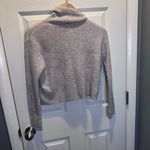 ASOS tan ribbed turtleneck cropped sweater Photo 3