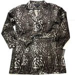 Andrew Marc Marc New York Jacket Blazer Animal Print Coat Sm Photo 0