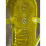 Katy Perry Women's The Geli Flat Sandal Yellow Rainbow Size 8 Adjustable Buckle Photo 1