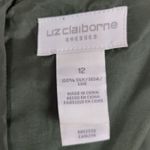 Liz Claiborne VTG‎  Silk Dress Womens 12 Brown Sequin Beaded Floral Fairy Sheath Photo 1