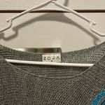 Vintage Zoja Knit Sweater Dress Cover Up Blue Size M Photo 3