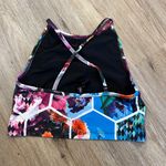 Betsey Johnson Multi Color Patterned Athletic Tank Top Photo 2