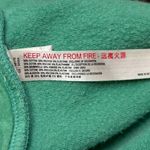 FreePeople Movement Oversized Mock Neck Back Zip Green Longline Sweatshirt Tunic Photo 14