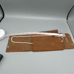 Authentic Mikimoto Pearl Choker Necklace 13” – Sterling Silver Clasp – Japan Photo 12