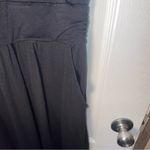 Boden USA Boden‎ Lola Jersey Dress Womens 8R Black Viscose Stretch Wrap Front Semi Fitted Photo 3