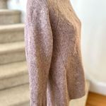 J.Jill Pure Jill Mauve Pink Cableknit Wool Blend Sweater Photo 1