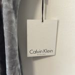 Calvin Klein  crushed velvet silver Mini Dress in Size 8 NWT Photo 5