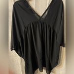 On The Road  Women’s high/low Kimono Top Black M/L/XL Photo 5