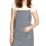 Business & Pleasure Lauren’s Navy Stripped Apron Black Photo 0