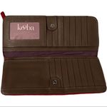 Kooba  Red Leather Wristlet Wallet NWT Photo 2