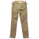 Ralph Lauren Vintage  Women's Chino Pants Size 2 Cotton Slim Fit Utility Dark Tan Photo 1