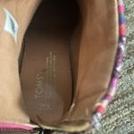 Toms womens Tan Ankle Boots with serape western Pattern Photo 3