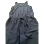 CAbi  303 French Navy Blue Sleeveless Jumpsuit Size Medium Photo 4