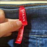 Spanx Women's Plus Size High Rise Ankle Skinny Midnight Shade Blue Jeans Petite Photo 1