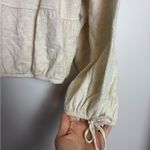 Aerie  Ivory White Endless Summer Cropped Sweatshirt Photo 7