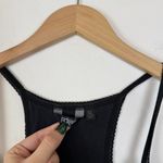 Vintage Y2K Fox Racing black tank top with grey and pink graphics AOP Size XL Photo 2