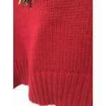 No Boundaries  Red Stuffed Reindeer Long Sleeve Christmas Sweater Women Juniors L Photo 6