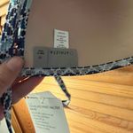 Athleta Aqualuxe print halter bikini top size medium NWT Photo 4