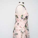 Adrianna Papell Floral Chiffon Gown Photo 8